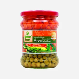 Mrkev s hráškem