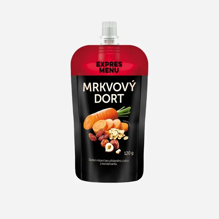 Mrkvový dort 6 x 120 g
