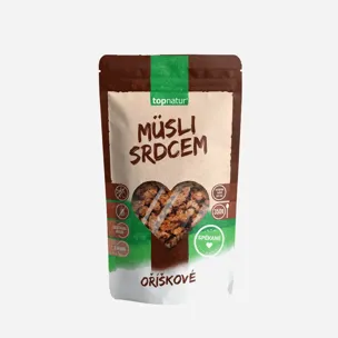 Müsli srdcem oříškové