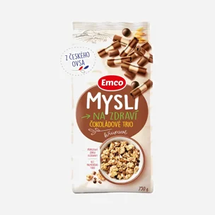 Mysli křupavé - Čokoládové trio