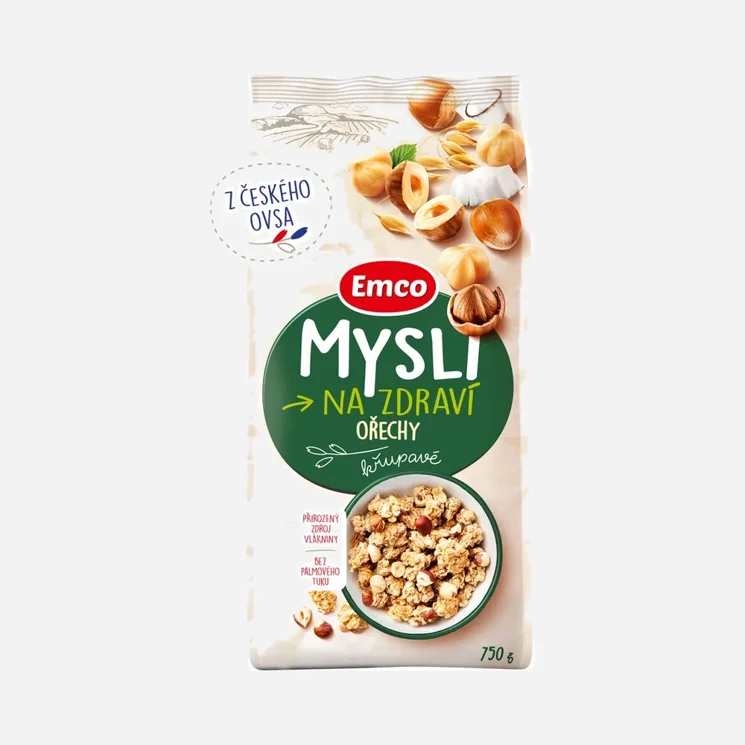 Mysli křupavé - Ořechy