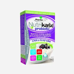 Nutrikaše probiotic CHIA a černý rybíz