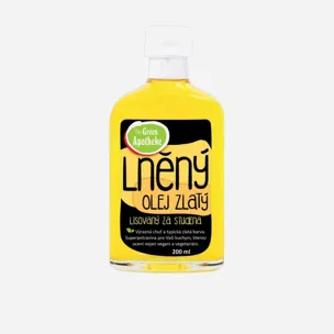 Olej lněný zlatý