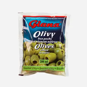 Olivy zelené bez pecky 6 x 195 g