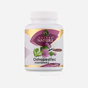 Ostropestřec mariánský 80 % silymarinu 100 tablet 6 x 100 tablet