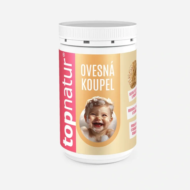 Ovesná koupel pro děti