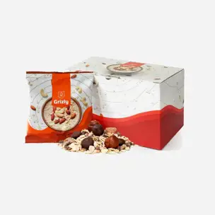 Ovesné kaše hořká čokoláda & lískové ořechy 6 x 600 g