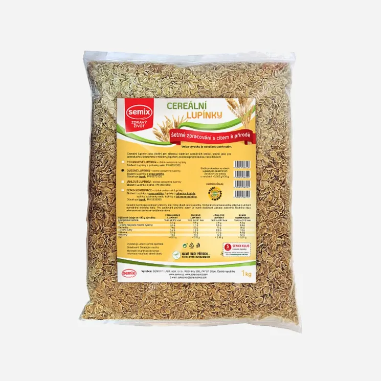 Ovesné lupínky křupavé 6 x 1000 g