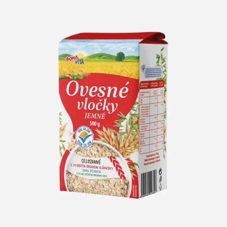 Ovesné vločky jemné