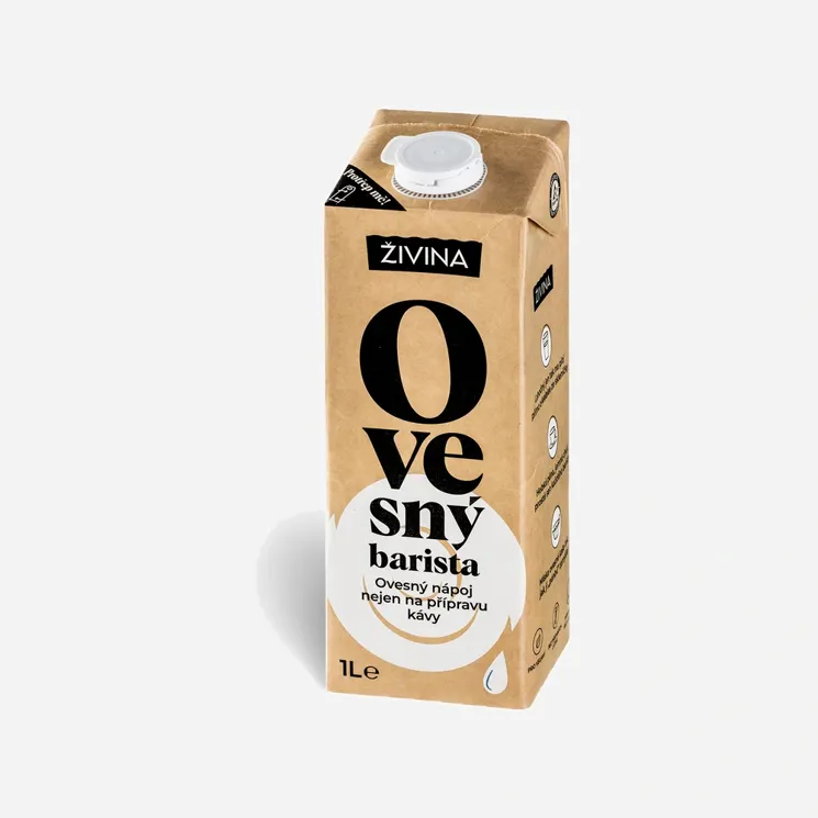 Ovesný nápoj barista