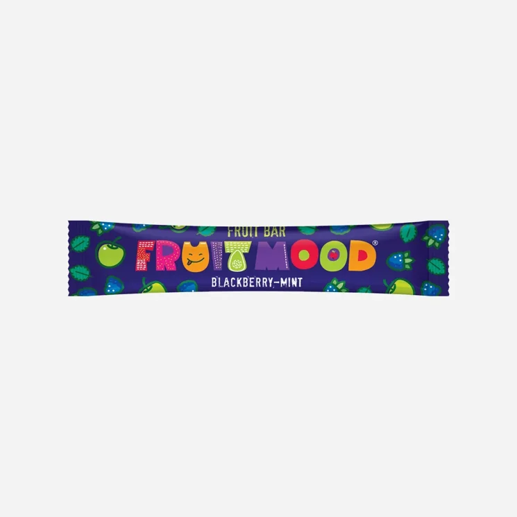 Ovocná tyčinka Fruit Mood ostružina a máta 12 x 20 g