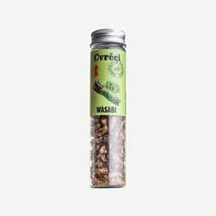 Páliví křupaví a pražení cvrčci - Wasabi 6 x 20 g