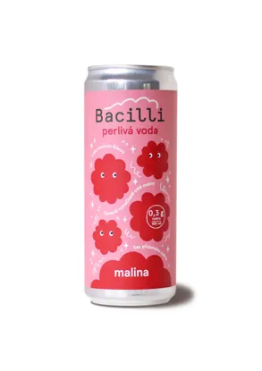 Perlivá voda malinovka BIO 12 x 330 ml