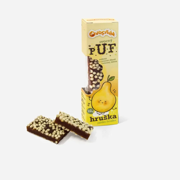 Plátky PUF jablko a hruška