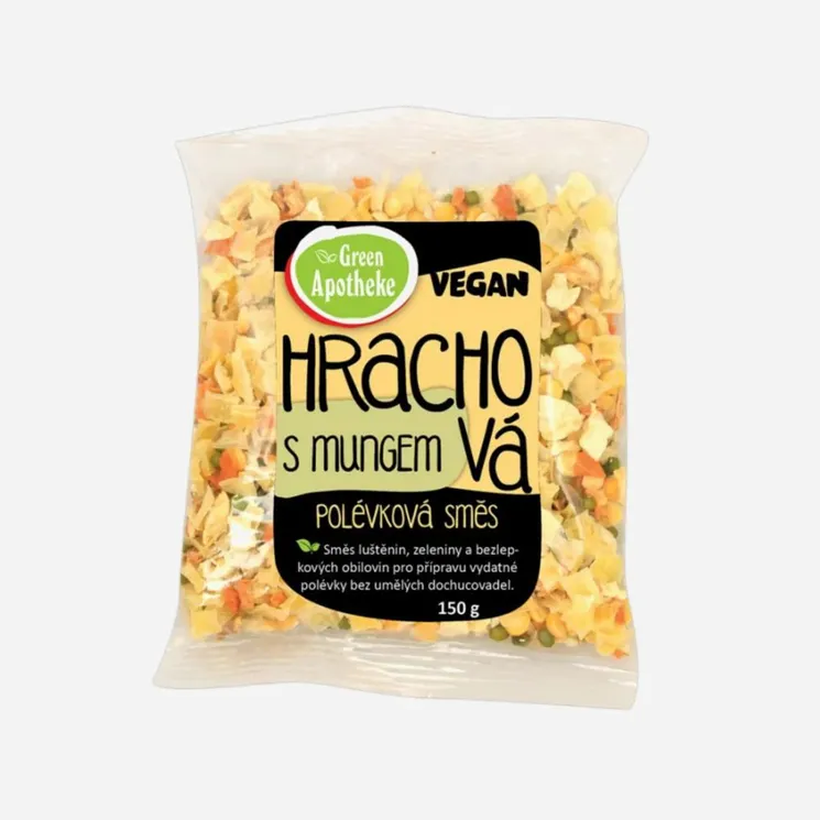 Polévková směs hrachová s mungem 6 x 150 g