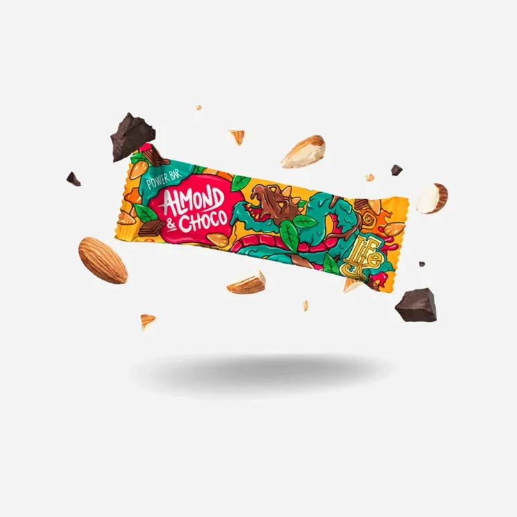Power bar mandle a čokoláda
