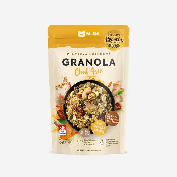 Prémiová granola Chuť Asie