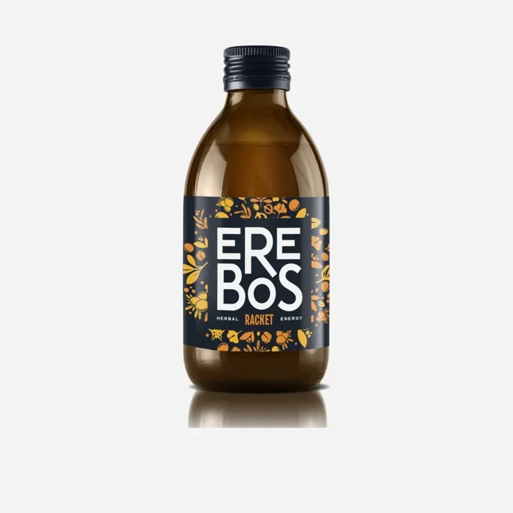 Přírodní energetický nápoj Racket