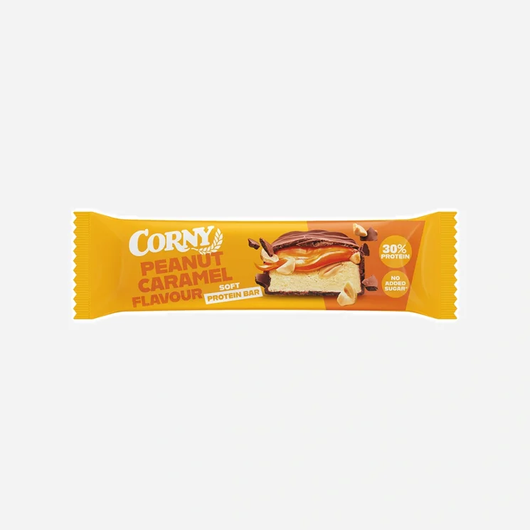 Protein soft arašídy a karamel 12 x 45 g