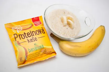 Proteinová kaše banánová
