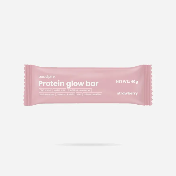 Proteinová tyčinka GlowBar jahoda