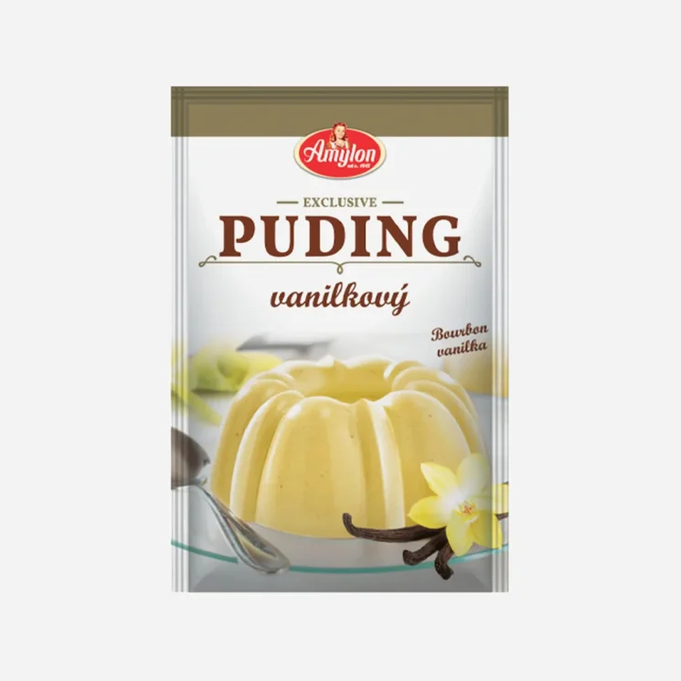 Puding vanilkový