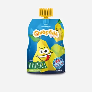 pyré jablko - hruška 5 x 120 g