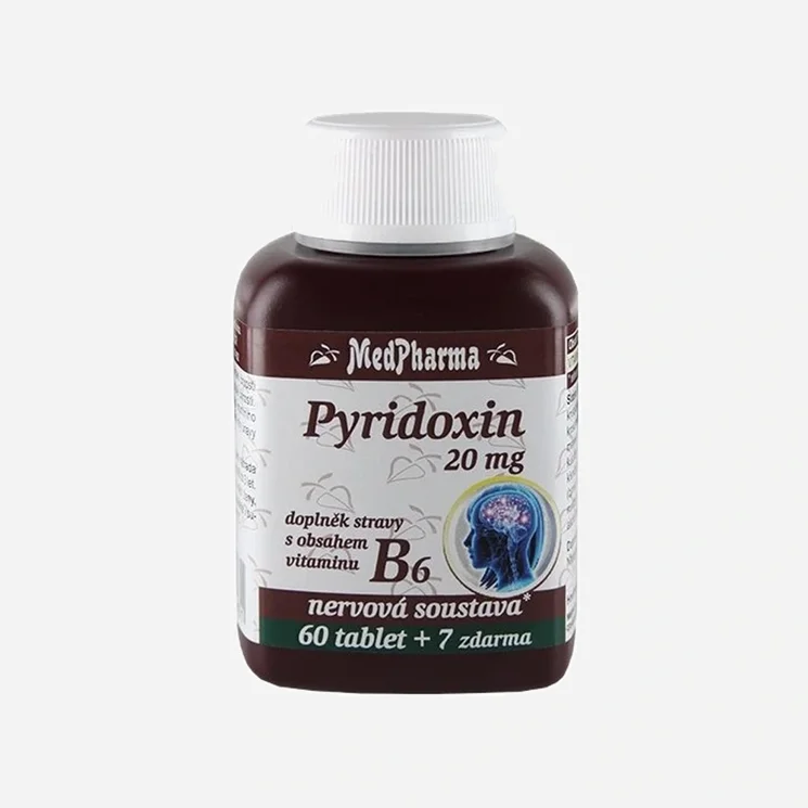 Pyridoxin 20 mg+vit B6 67 tablet 5 x 67 tablet