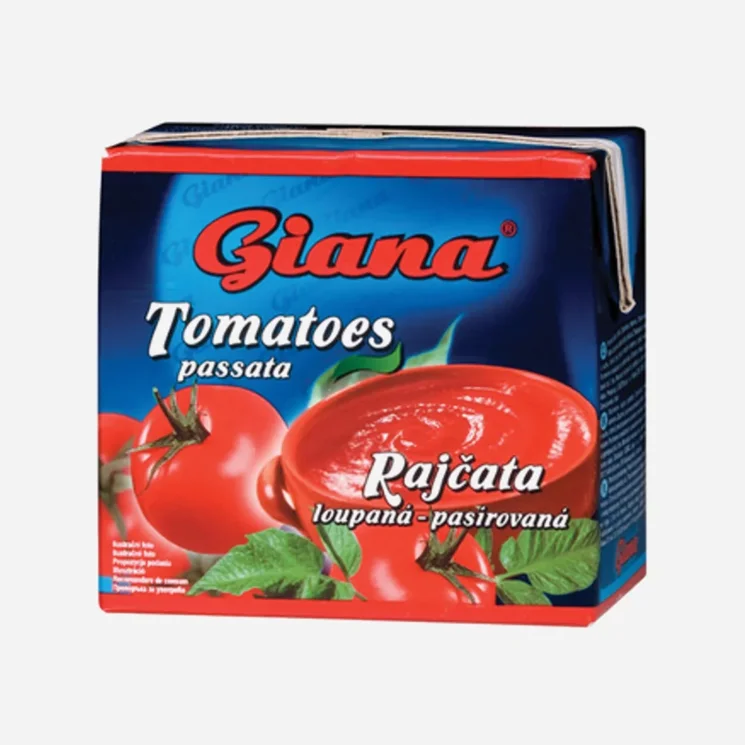 Rajčata loupaná drcená 6 x 500 g