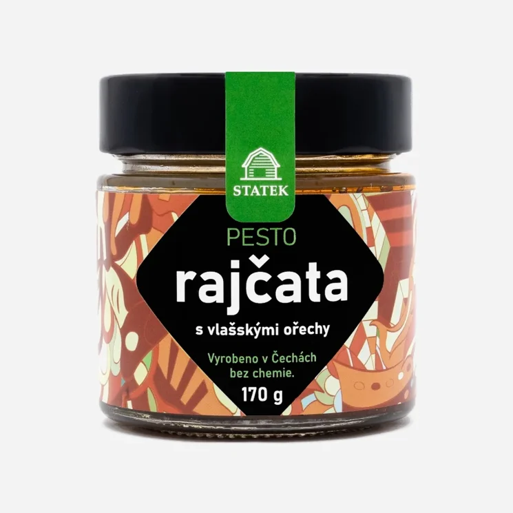 RAJČATOVÉ PESTO s vlašskými ořechy 6 x 170 g