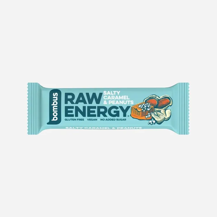 Raw ENERGY Slaný karamel a arašídy 12 x 50 g