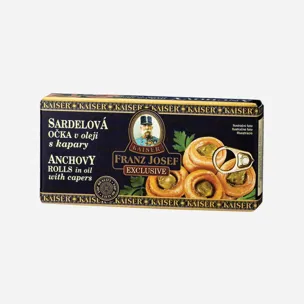 Sardelová očka v oleji s kapary 6 x 45 g
