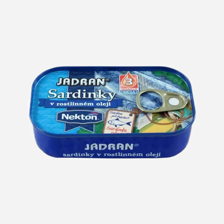 Sardinky v rostlinném oleji