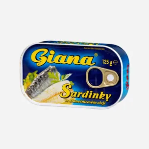 Sardinky ve slunečnicovém oleji