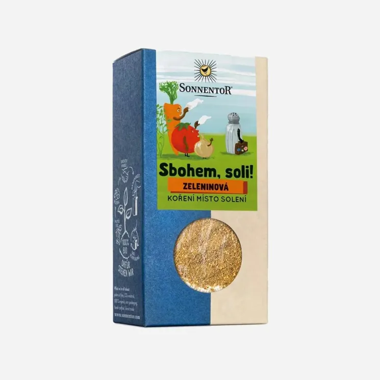 Sbohem soli zeleninová BIO 6 x 55 g