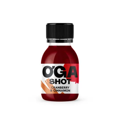 Shot brusinka a skořice