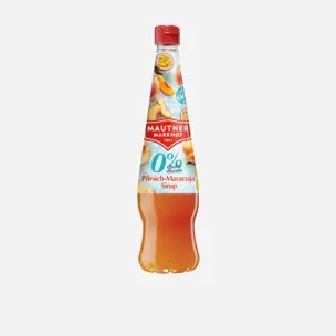 Sirup 0% cukr Broskev-Maracuja