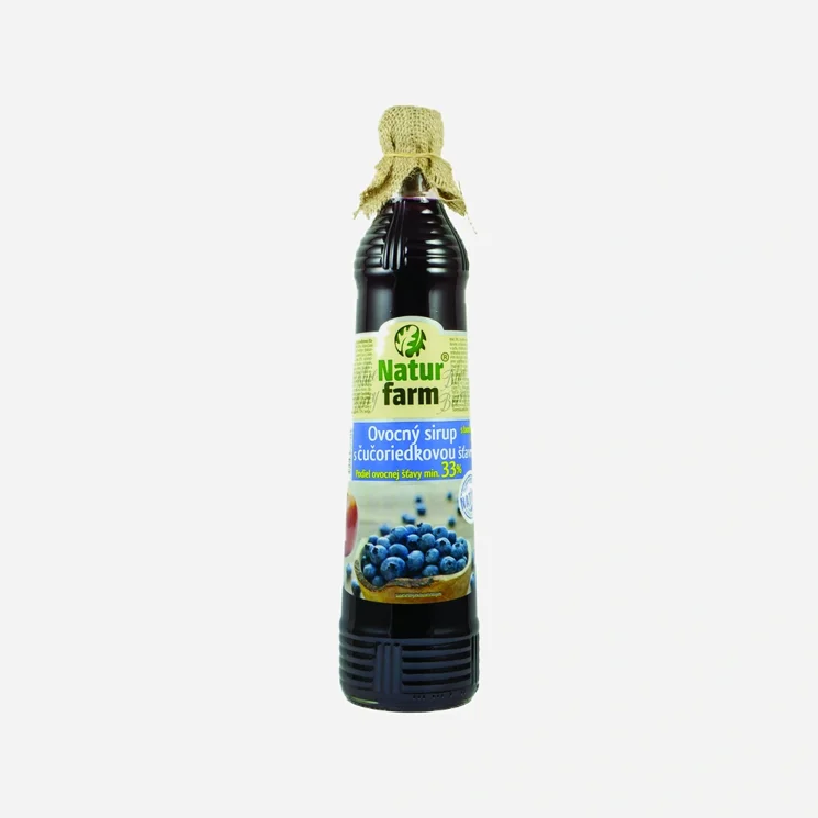 Sirup borůvka 33%