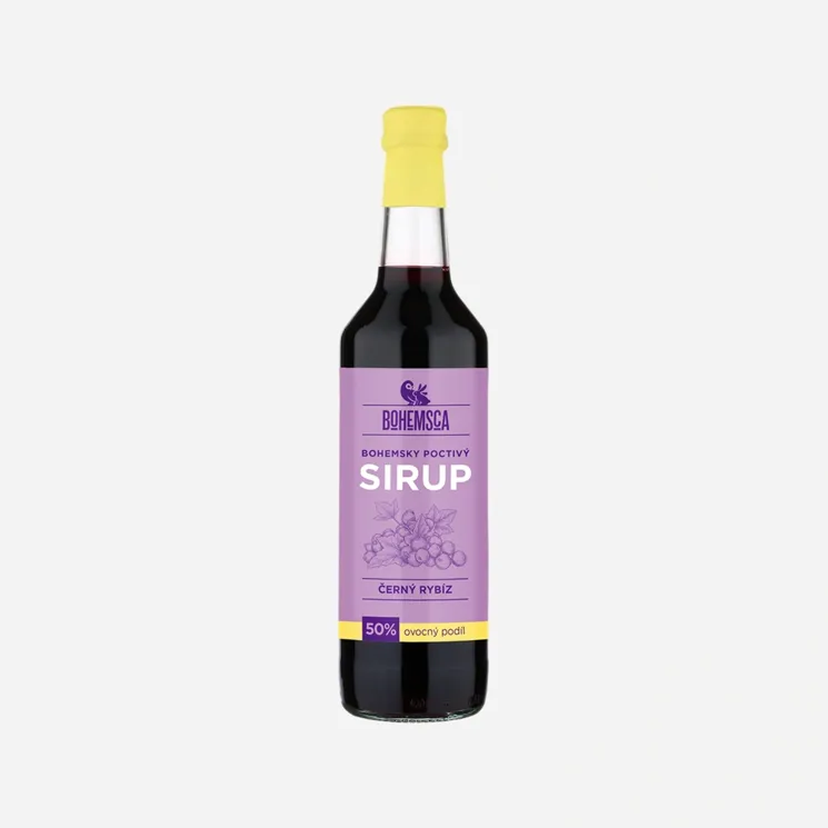 Sirup černý rybíz