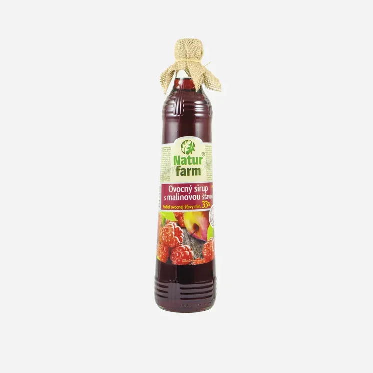 Sirup malina min. 33% 12 x 700 ml
