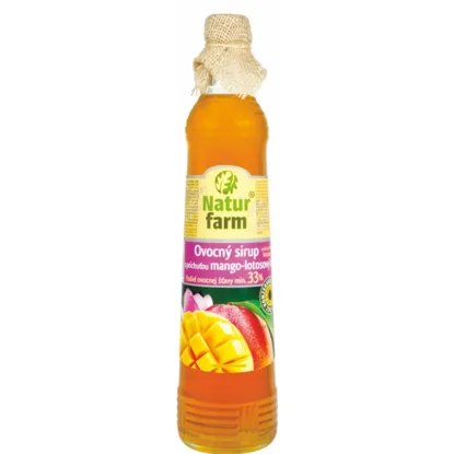 Sirup mango a lotosový květ