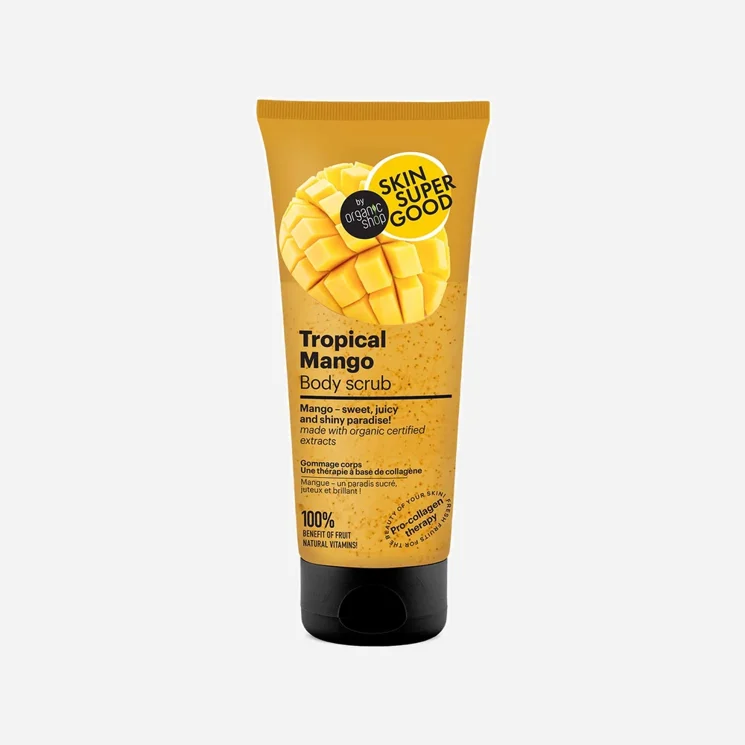 Skin super good Tělový peeling tropické mango 5 x 200  ml