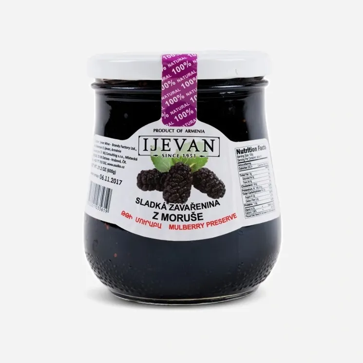 Sladká zavařenina z moruše