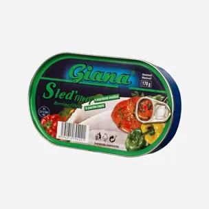 Sleď filety v paprikové omáčce 6 x 170 g