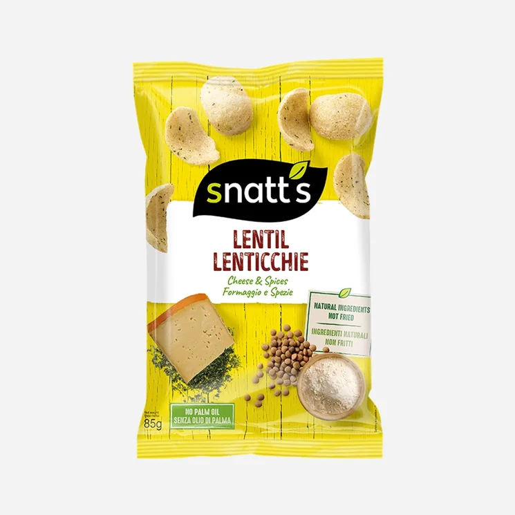 SNACK čočkový chips-sýr, bylinky