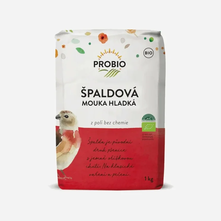 Špaldová mouka bílá hladká 6 x 1000 g