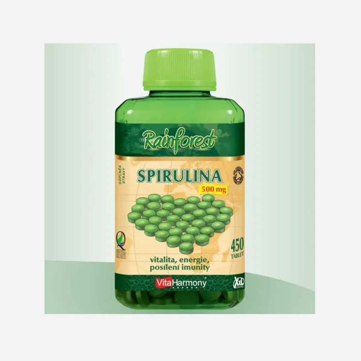 Spirulina 500 mg XXL economy
