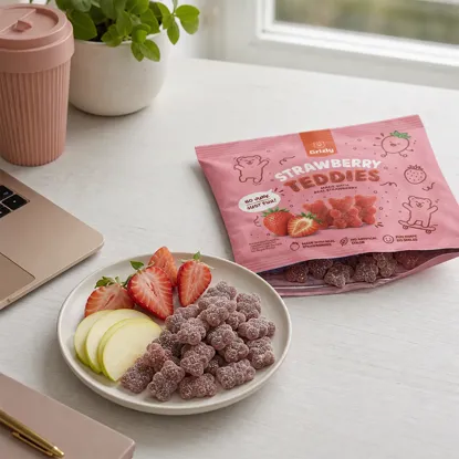 Strawberry Teddies 5 x 100 g