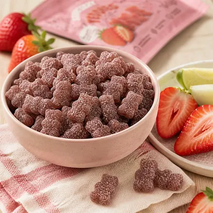 Strawberry Teddies 5 x 100 g