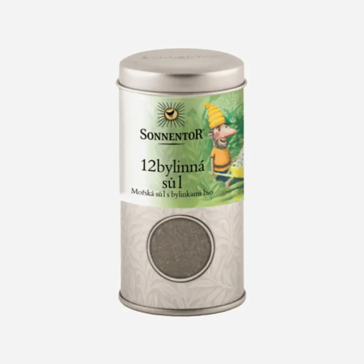 Sůl 12-ti bylinná BIO 6 x 75 g